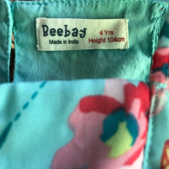 SOLD 🦄 {Beebay, 4} Dragonfly Floral  Dress - Picture 4 of 4